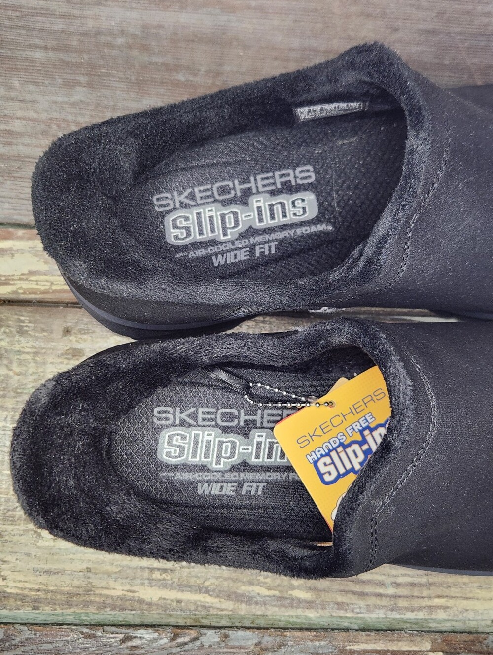 NWT Skechers Hands Free Slip-Ins Size 9 Easy Going Modern Hour Wide Fit Booties - Picture 7 of 9